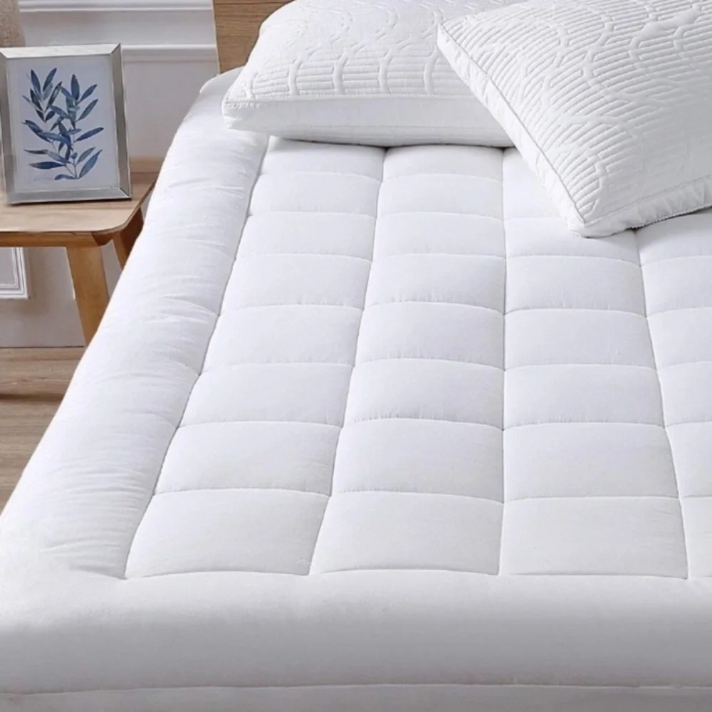 Cal King Mattress Pad Cover Cooling- Topper